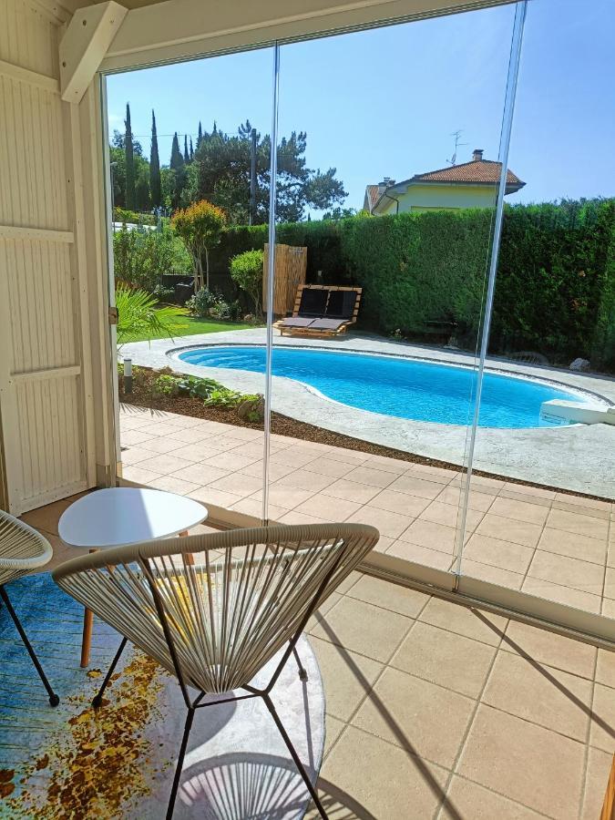 Picnic Room And Pool 卡斯特努沃德加尔达 外观 照片