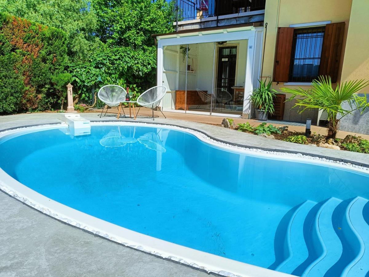Picnic Room And Pool 卡斯特努沃德加尔达 外观 照片